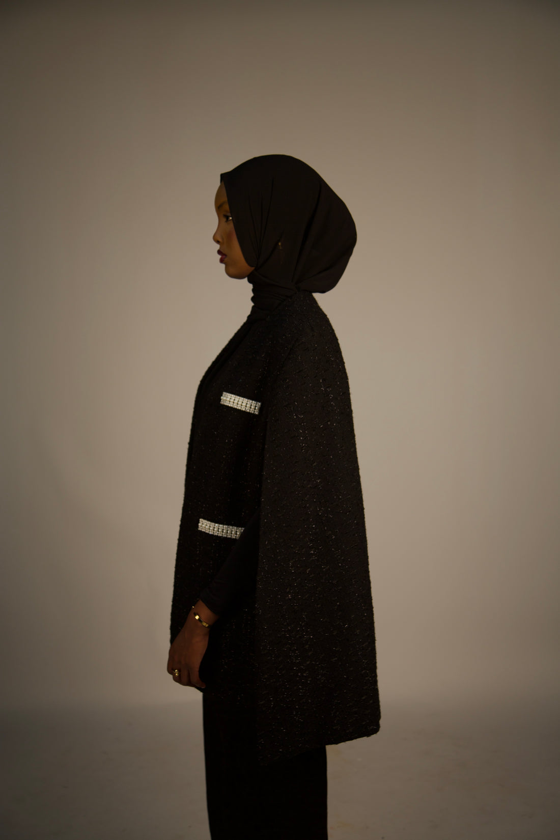 Timeless Black Cape