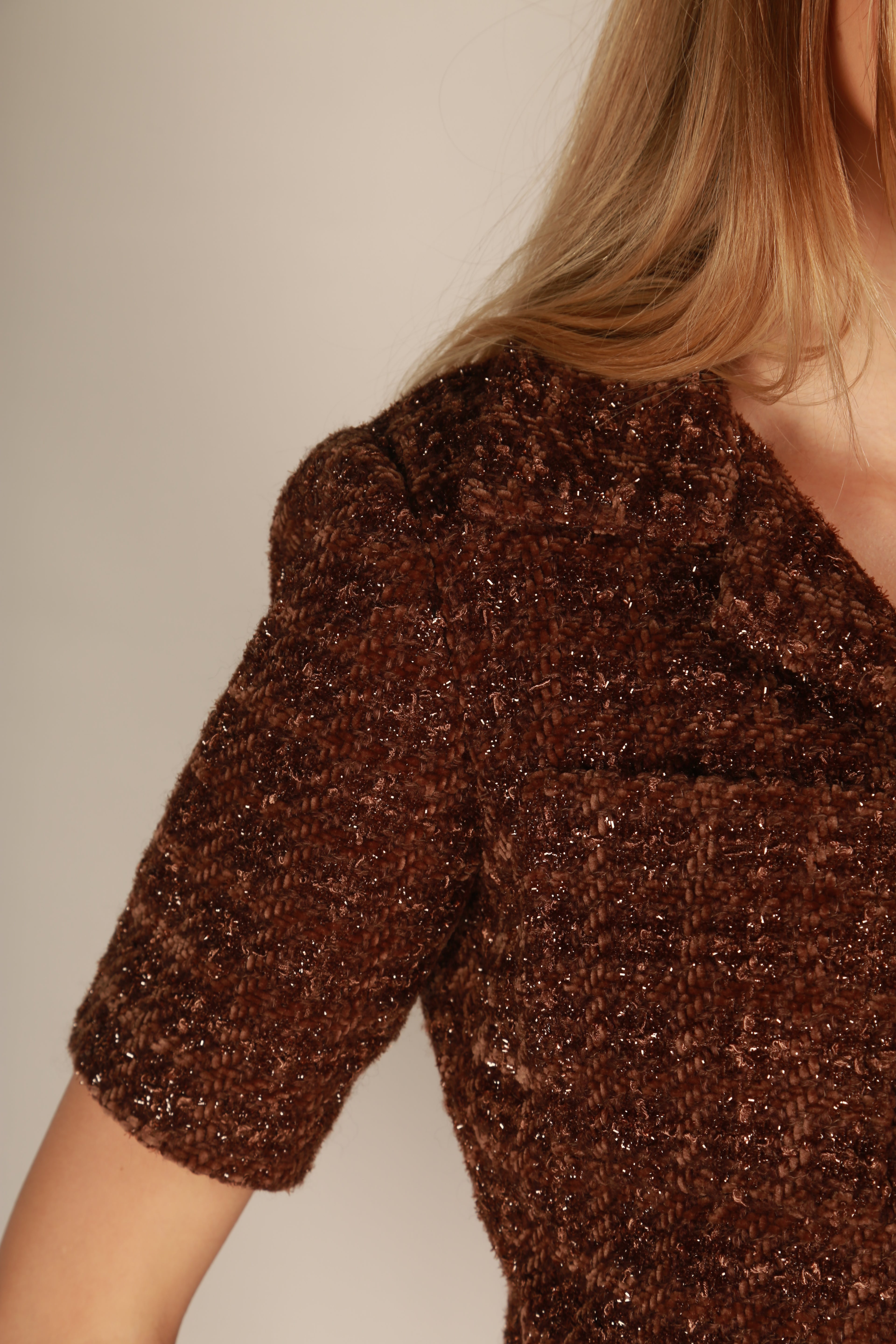 Brown Tailored Jacket