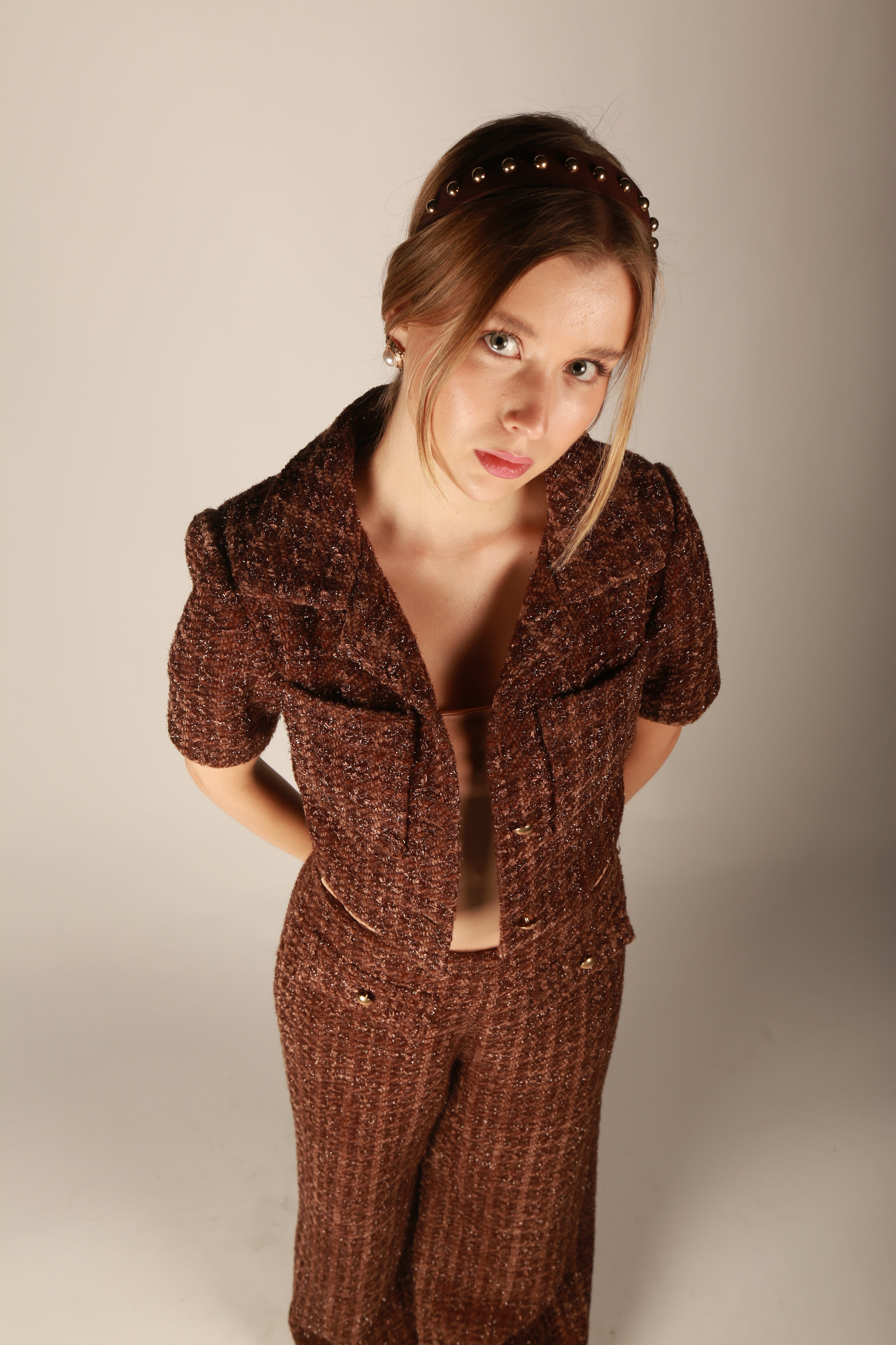 Brown Tailored Jacket