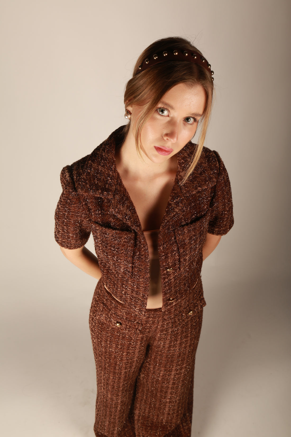 Brown Tailored Jacket