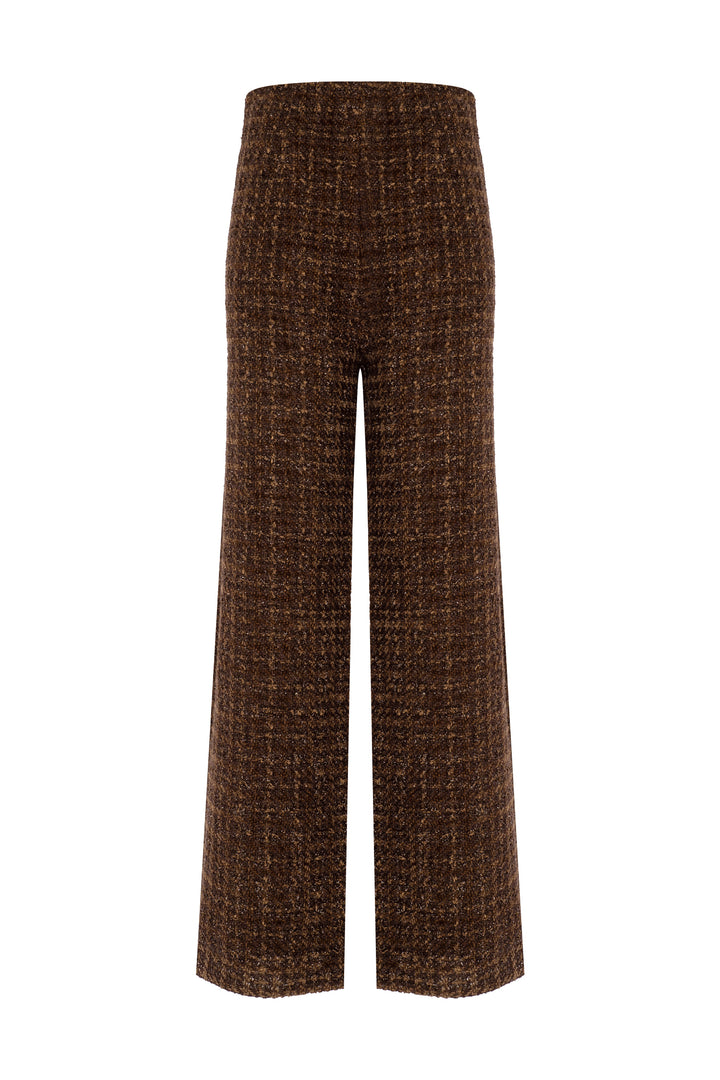 Brown Tailored Pants