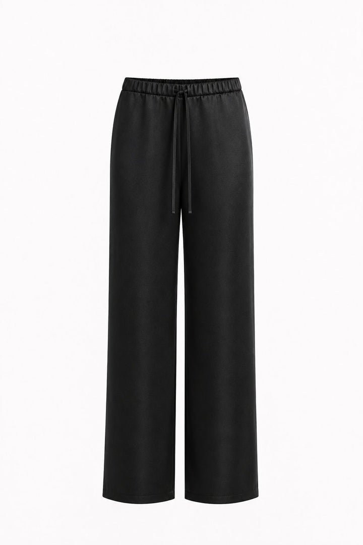 SATIN RELAXED PANTS