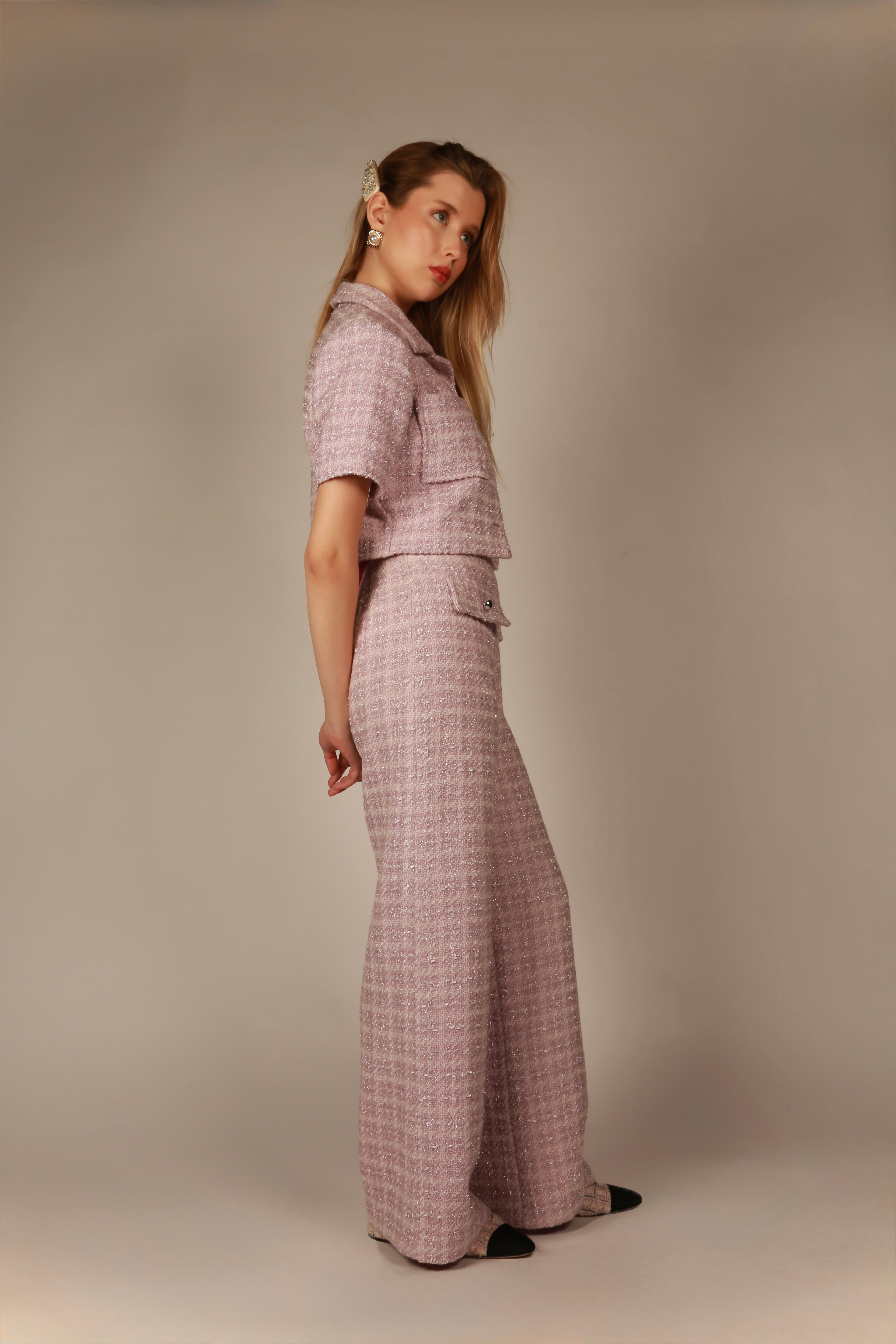 Lilac Tailored Pants