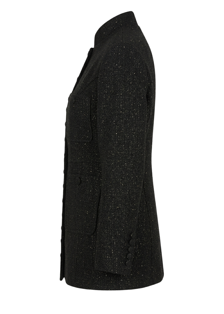 BUTTONED HOURGLASS JACKET