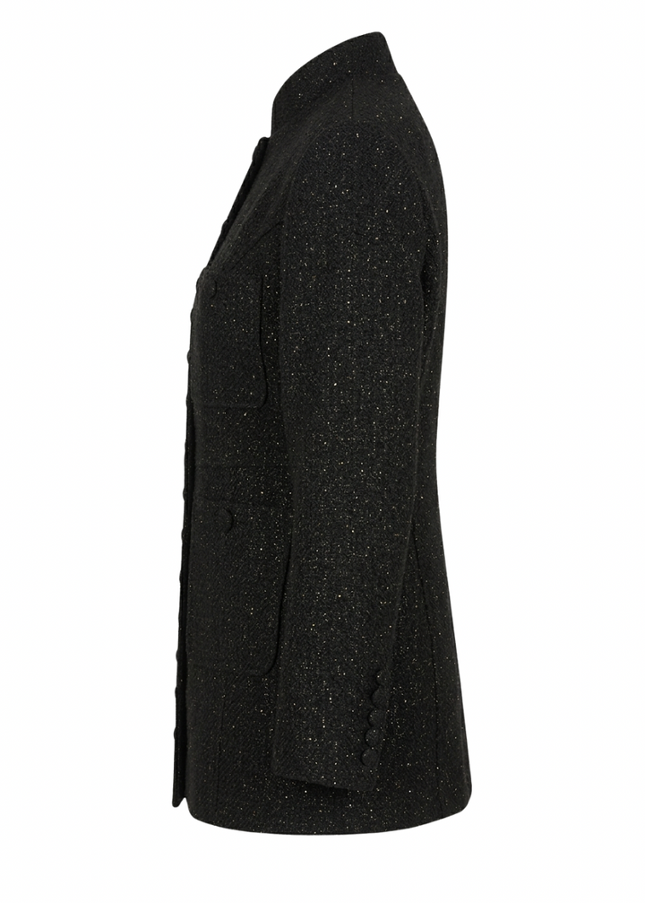 BUTTONED HOURGLASS JACKET