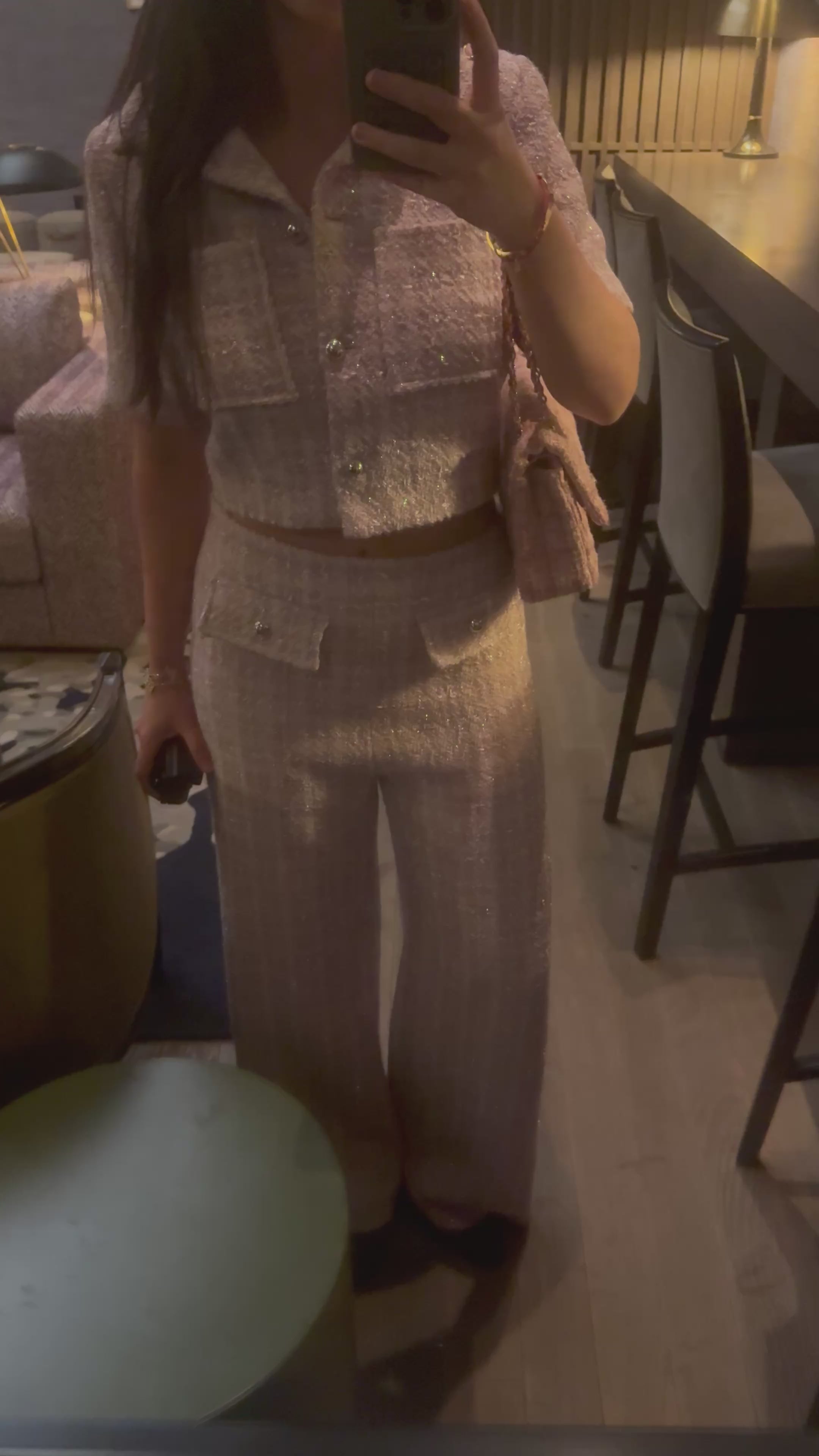 Lilac Tailored Pants